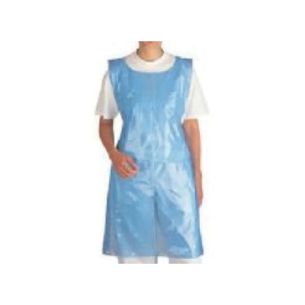 BLUE DISPOSABLE APRON (100)